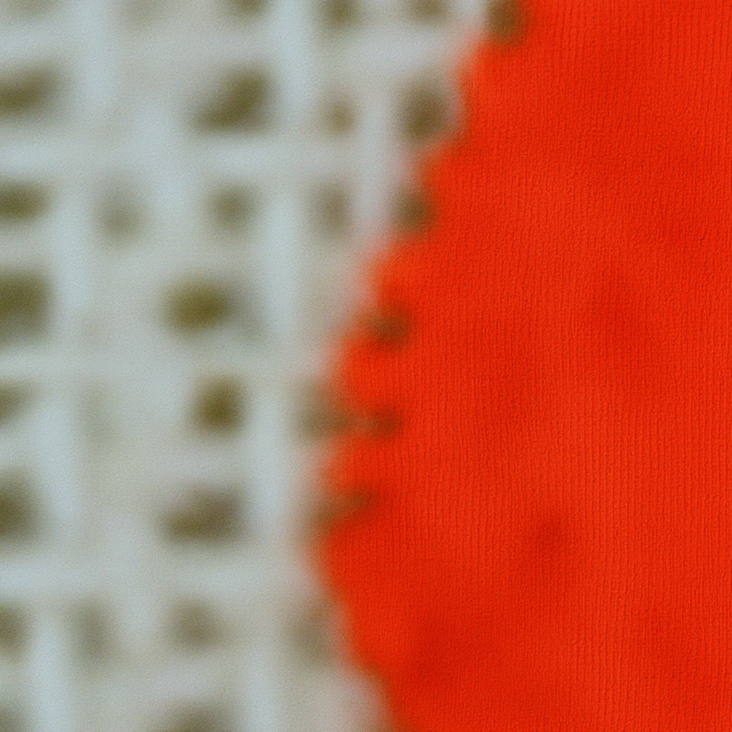 MicroZoom output with generated smooth fabric texture
